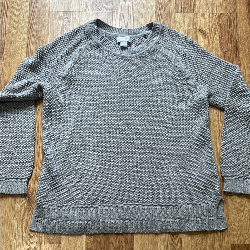 Cozy Gray Old Navy Sweater